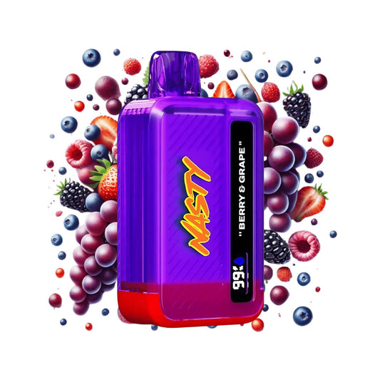 Berry & Grape Nasty Bar 9000 puffs - 5% Nic